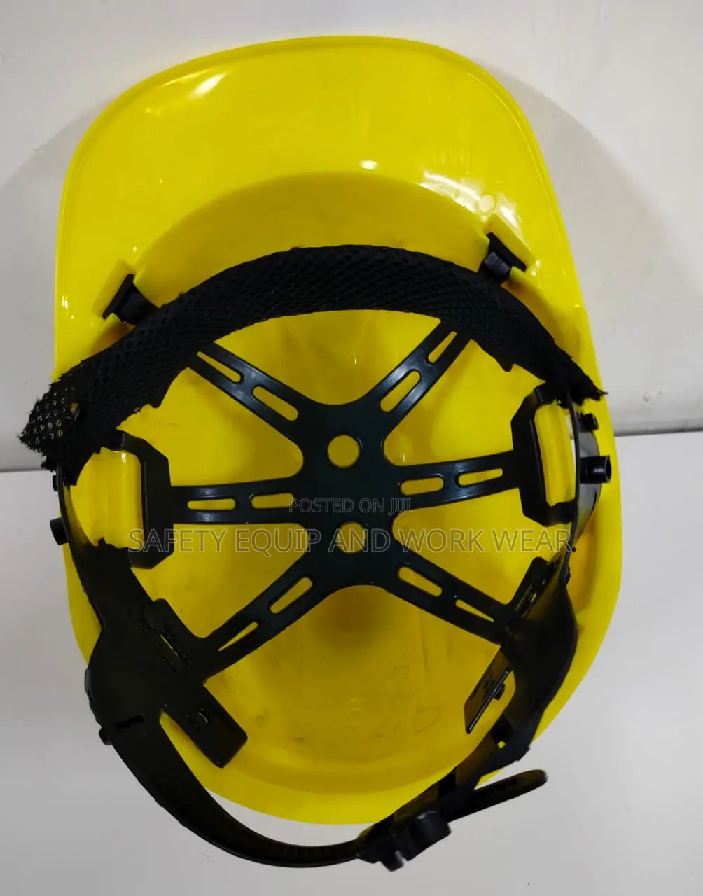Yellow Heavy Duty Safety Helmet