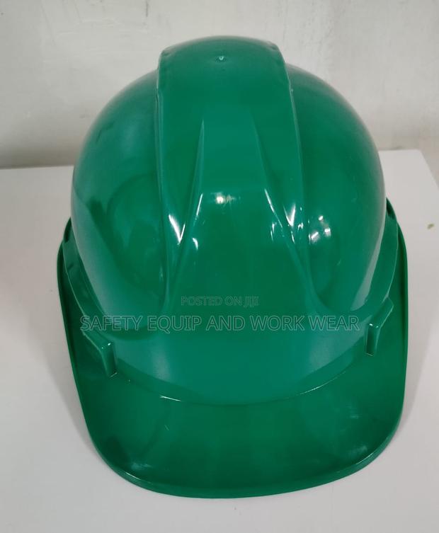 Green Heavy Duty Safety Helmet - main view