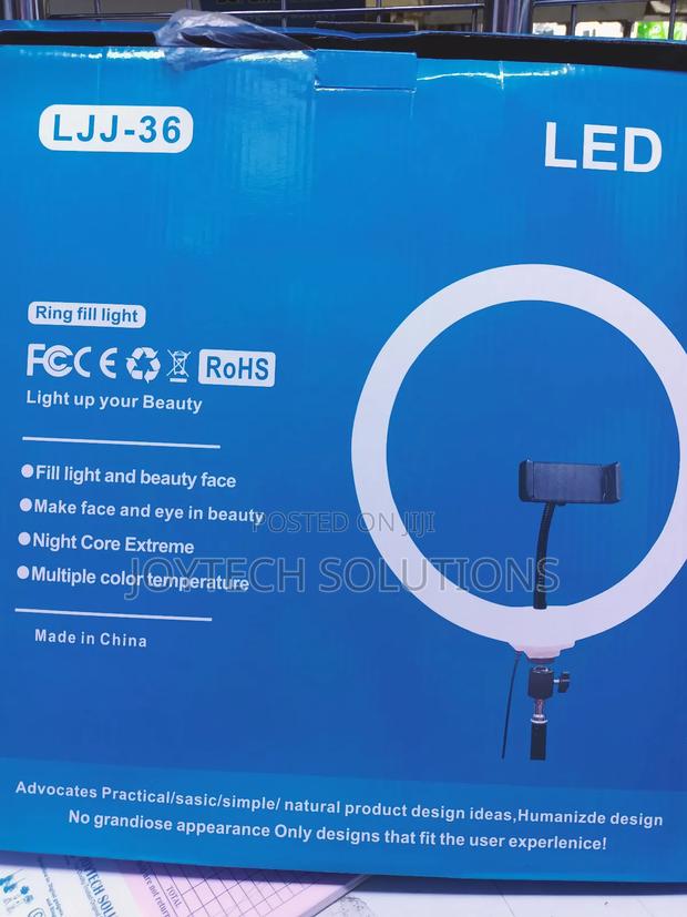 Original 14inch Ring Light Led With Stand - thumbnail 2