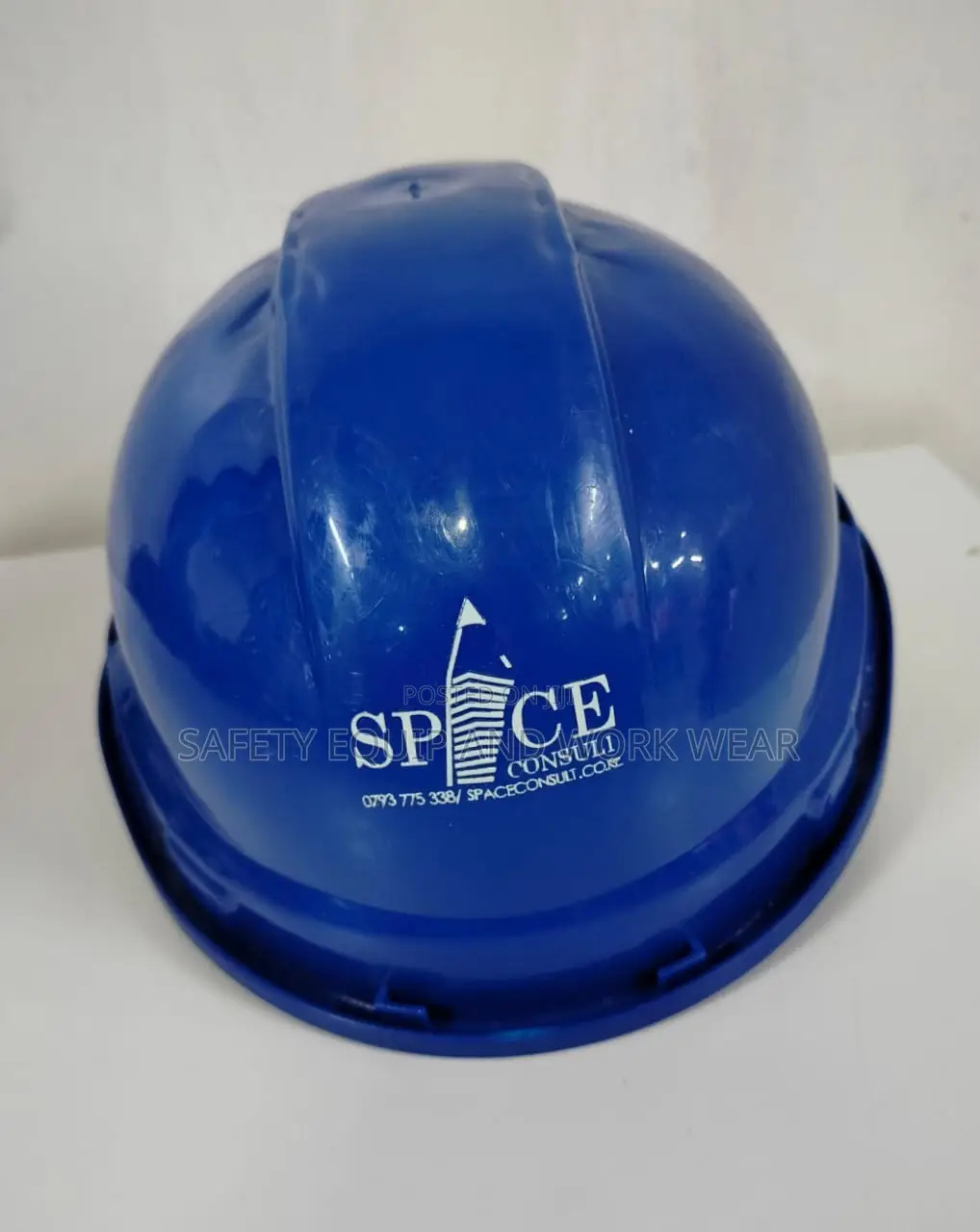 Blue Heavy Duty Safety Helmet