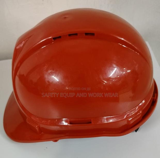 Red Heavy Duty Safety Helmet