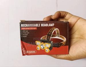 Rechargeable Headlamp Led Light, USB Charging, Made of ABS - thumbnail 2