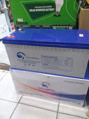 Solarpex 12v 200ah Deep Cycle Solar Gel Battery