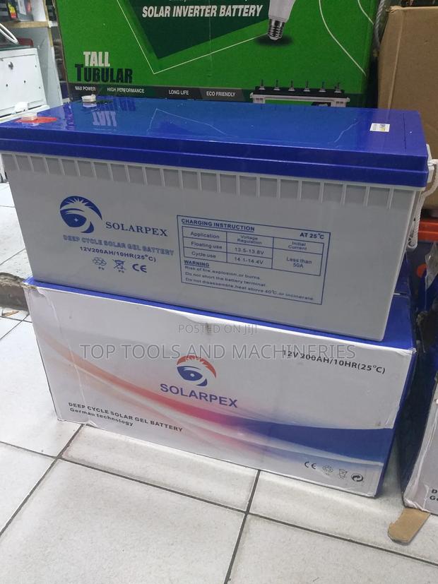 Affordable Solarpex 12v 200ah Solar Gel Battery
