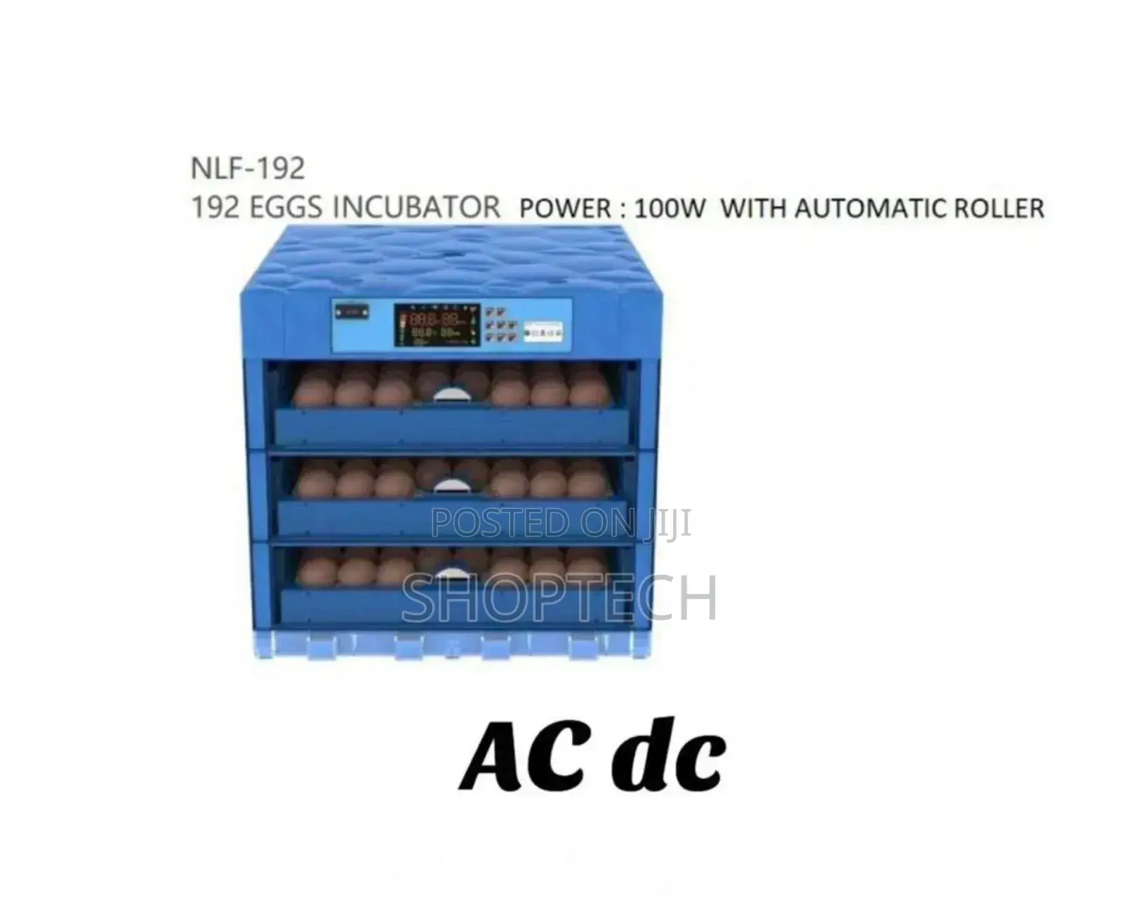 192 Egg Incubator
