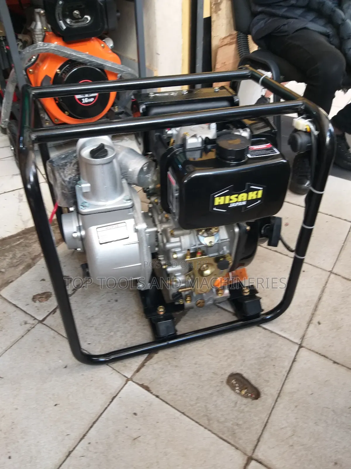 Hisaki 3 Inch Normal Pressure Keystart Diesel Water Pump
