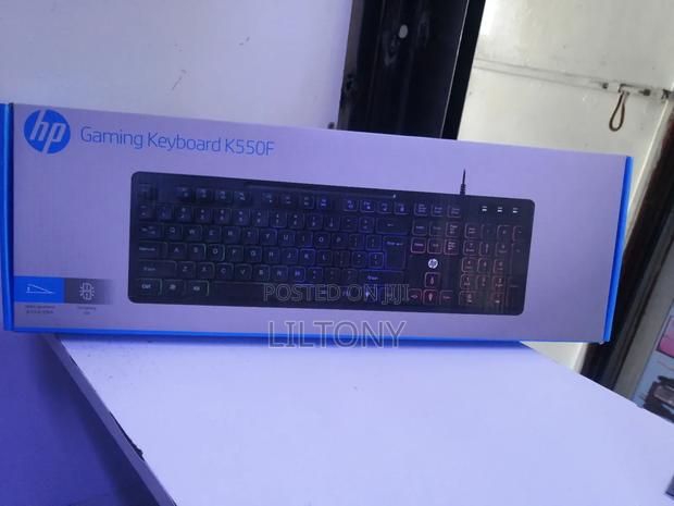 Hp Backlit Gaming Keyboard With Cable - main view