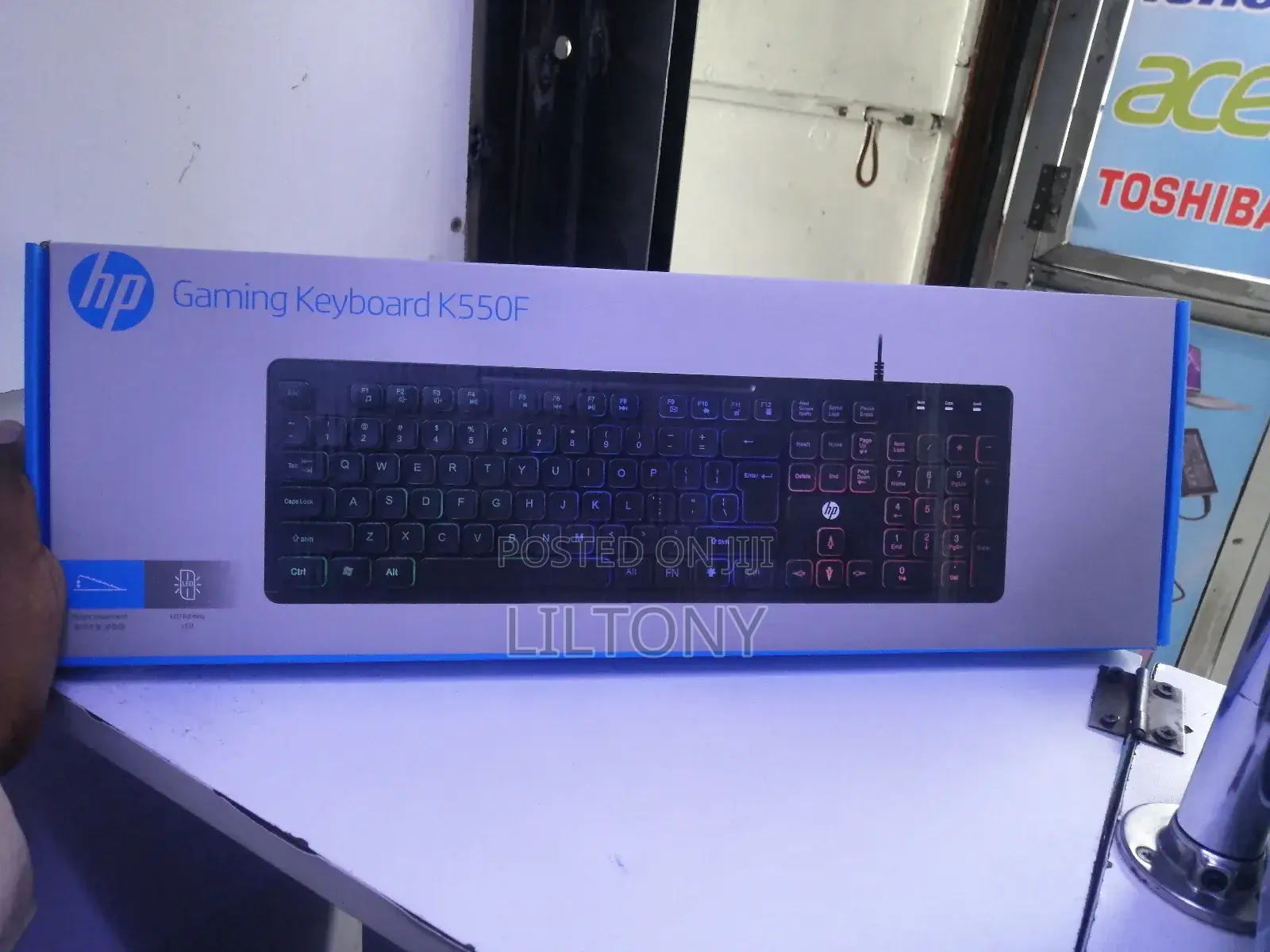 Hp Backlit Gaming Keyboard With Cable