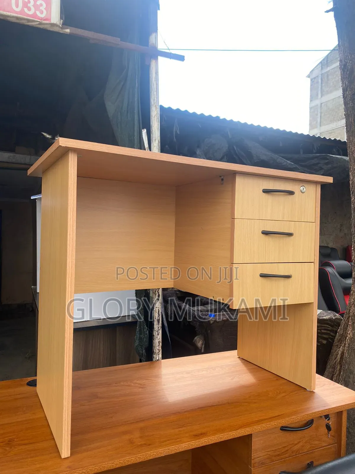Brown Office Desk Table