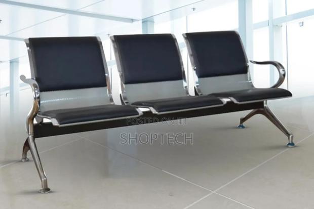 Black Waiting Chairs - main view