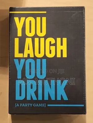 Drinking Party Game, You Laugh You Drink
