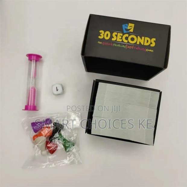 30 Seconds Game Available
