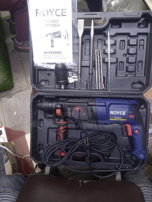 Royce Rotary Hammer 800w
SDS-Plus Chuck - thumbnail 2