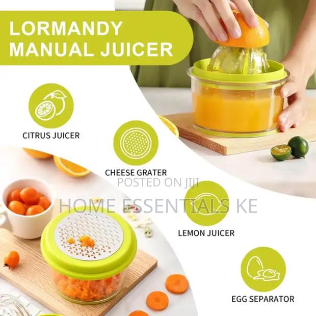 Multi~Function Manual Squeeze Hand Press Juicer - thumbnail 4