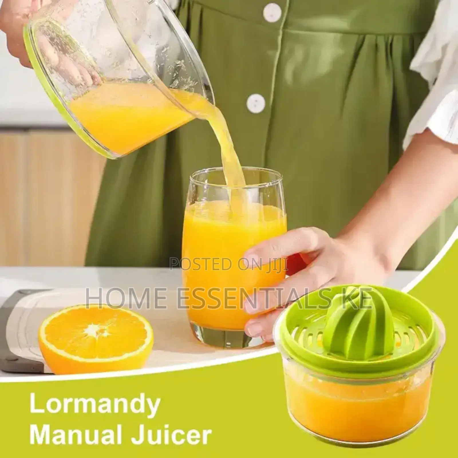 Multi~Function Manual Squeeze Hand Press Juicer