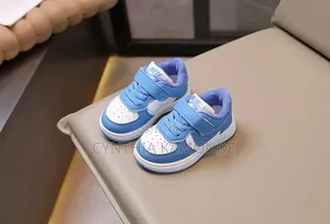 Kid Sneakers Maroon, Blue, Brown