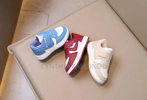 Kid Sneakers Maroon, Blue, Brown - thumbnail 4