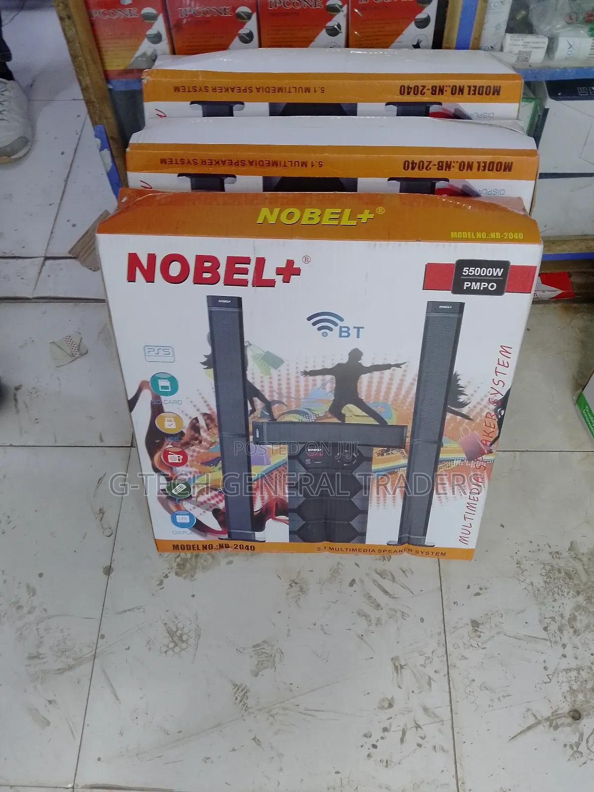 Nobel Nb-2040 5.1ch Multimedia Speaker 55000w