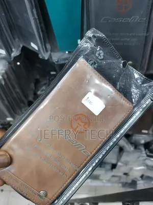 Caseme Samsung Galaxy A10S Leather Wallet Case -Brown