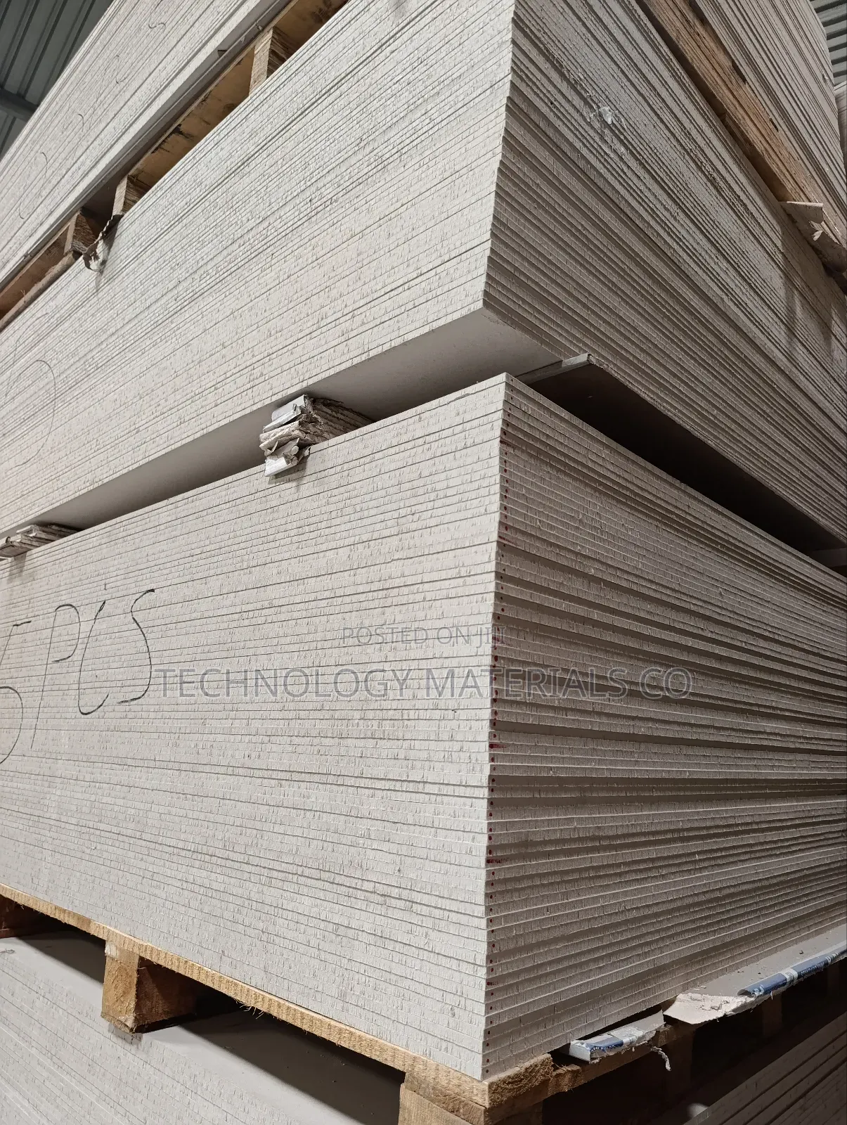 Fiber Cement Boards, Thickness= 9mm.
