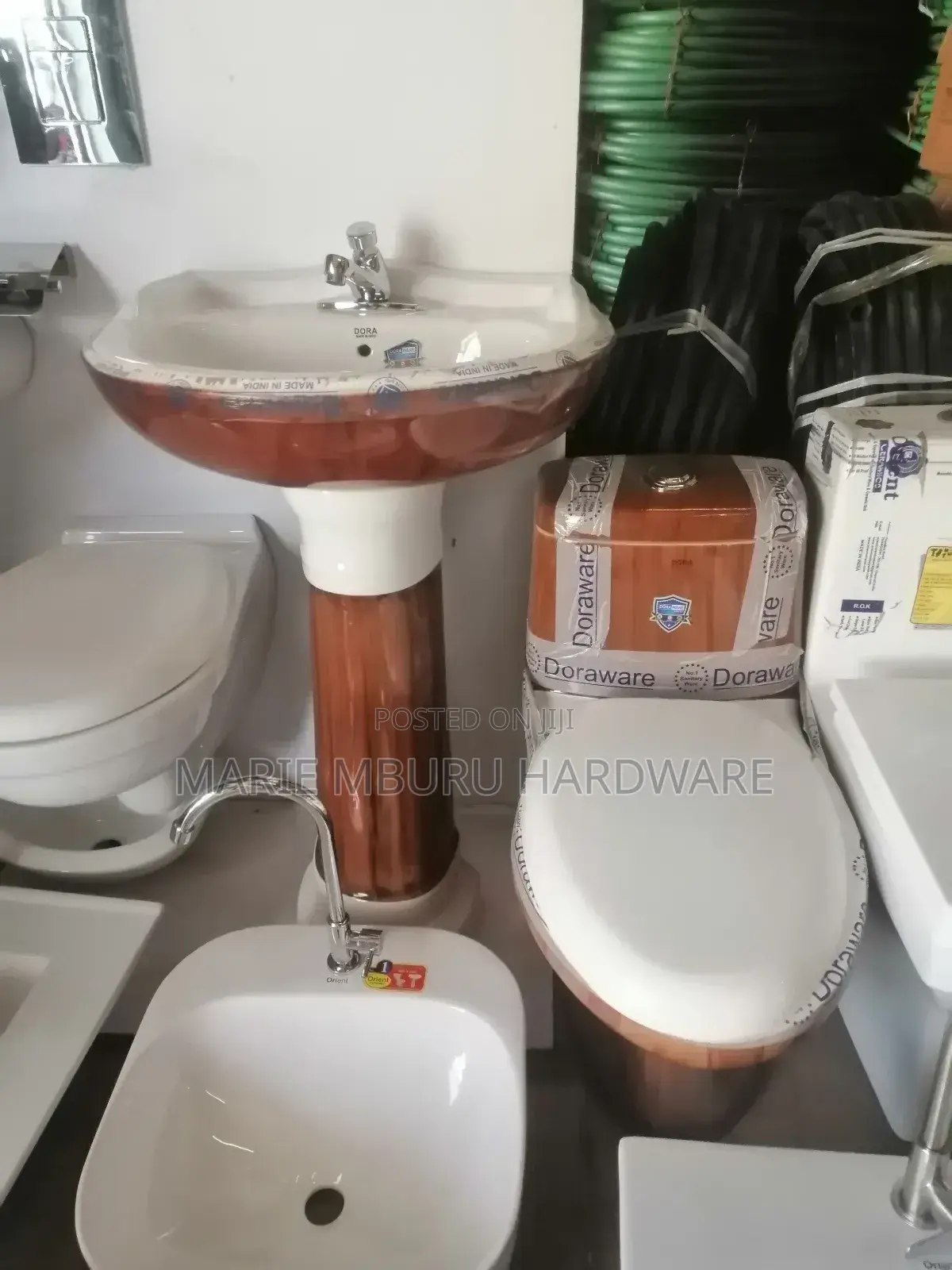 Brown Toilet Seat
