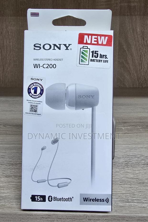 SONY WI-C200 Wireless Bluetooth Headphones -