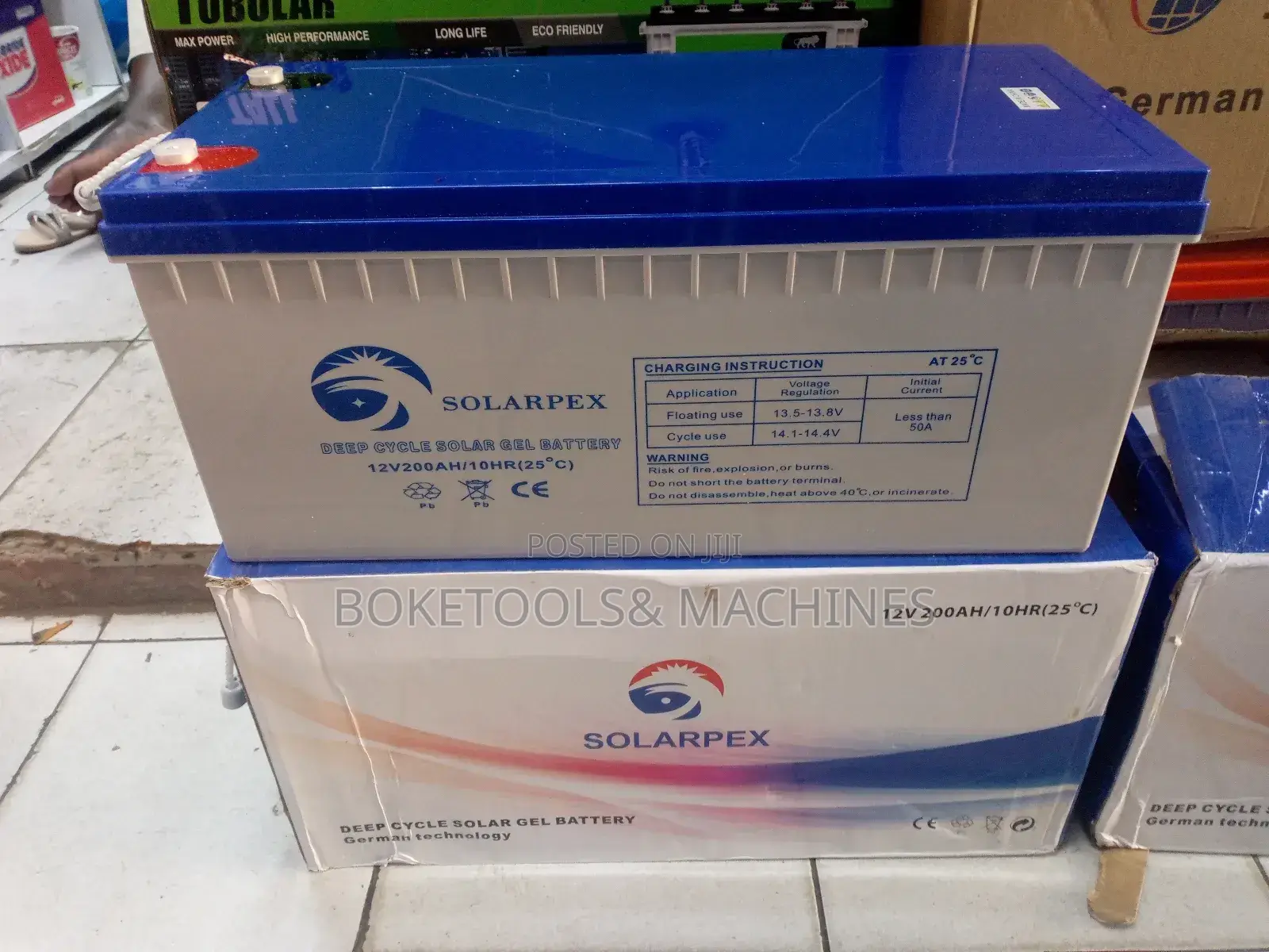 Solarpex 12v 200ah Solar Battery Maintenance Free