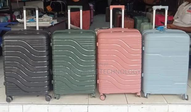3 in 1 Rubber Suitcase Set | Durable Luggage - thumbnail 2