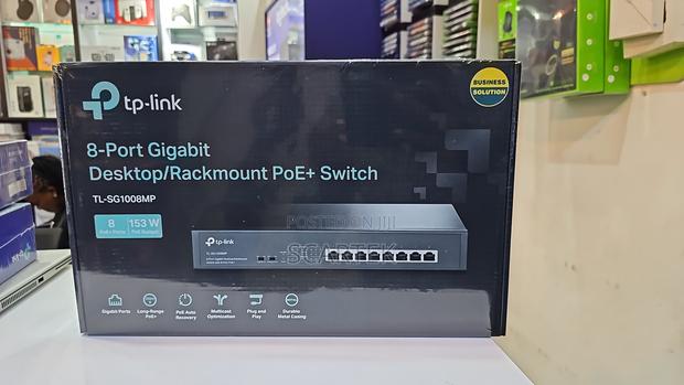 Tp Link 8 Port Gigabit Desktop Rackmount Poe+Switch