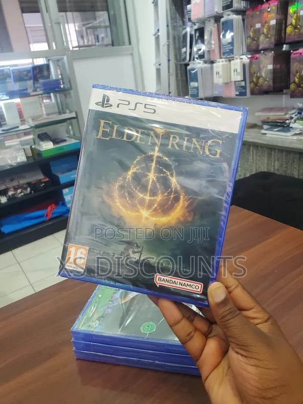 Elden Ring Disc for Sony Playstation 5!  - main view