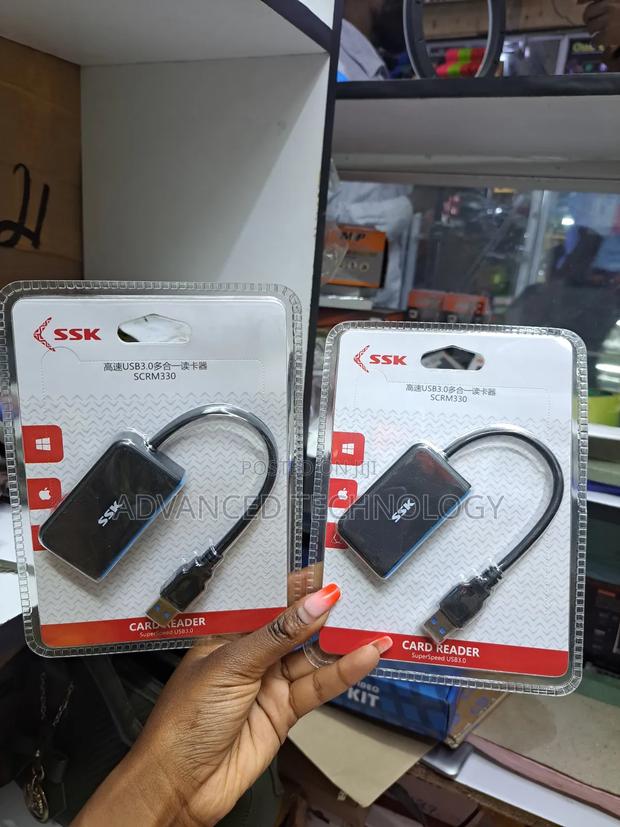 SSK Scrm330 Usb3.0 Card Reader Support Sd/Tf/Cf Card - thumbnail 2