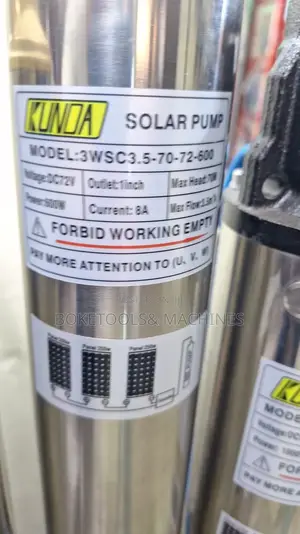Kunda Solar Pump 600watts