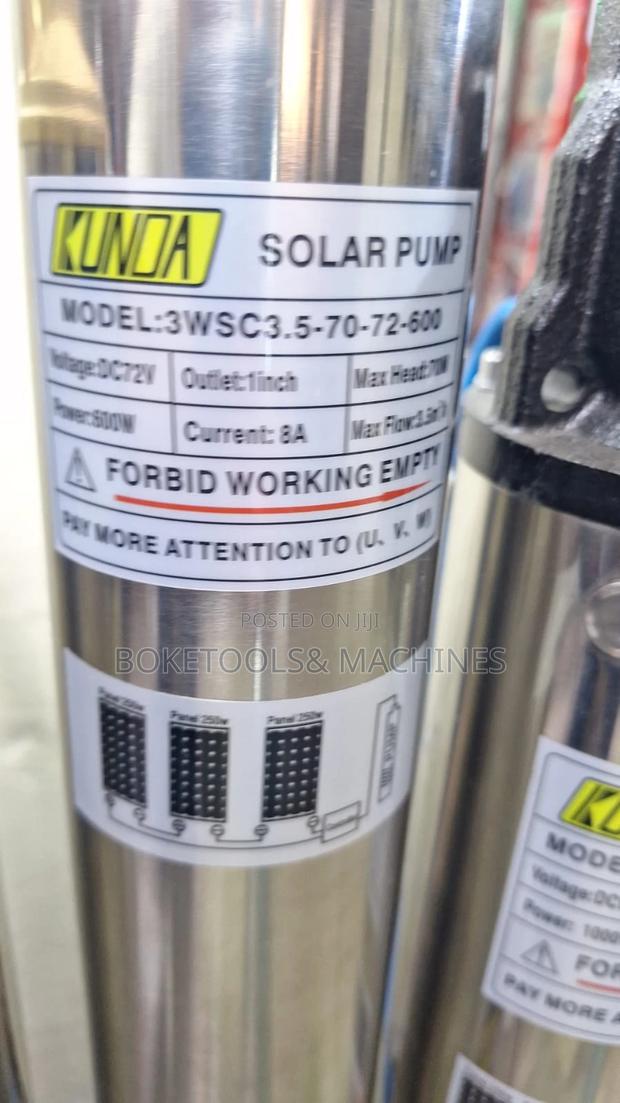 Kunda Solar Pump 600watts
