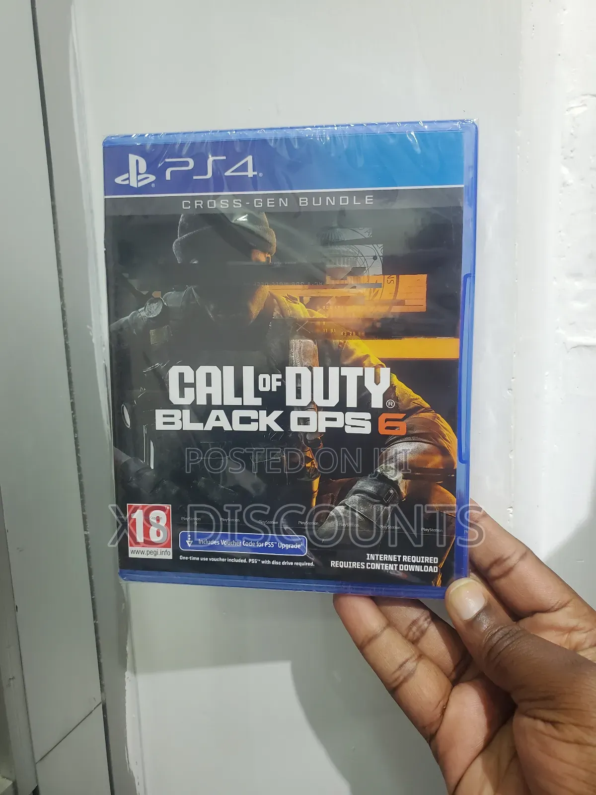 Call of Duty Black Ops Six Playstation Four Disc !
