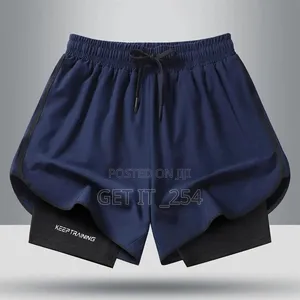 Unisex 2 In 1gym Shorts