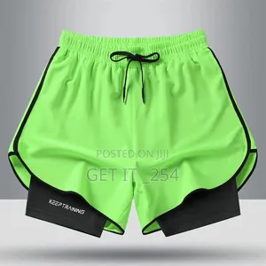 Unisex 2 In 1gym Shorts