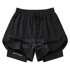 Unisex 2 In 1gym Shorts
