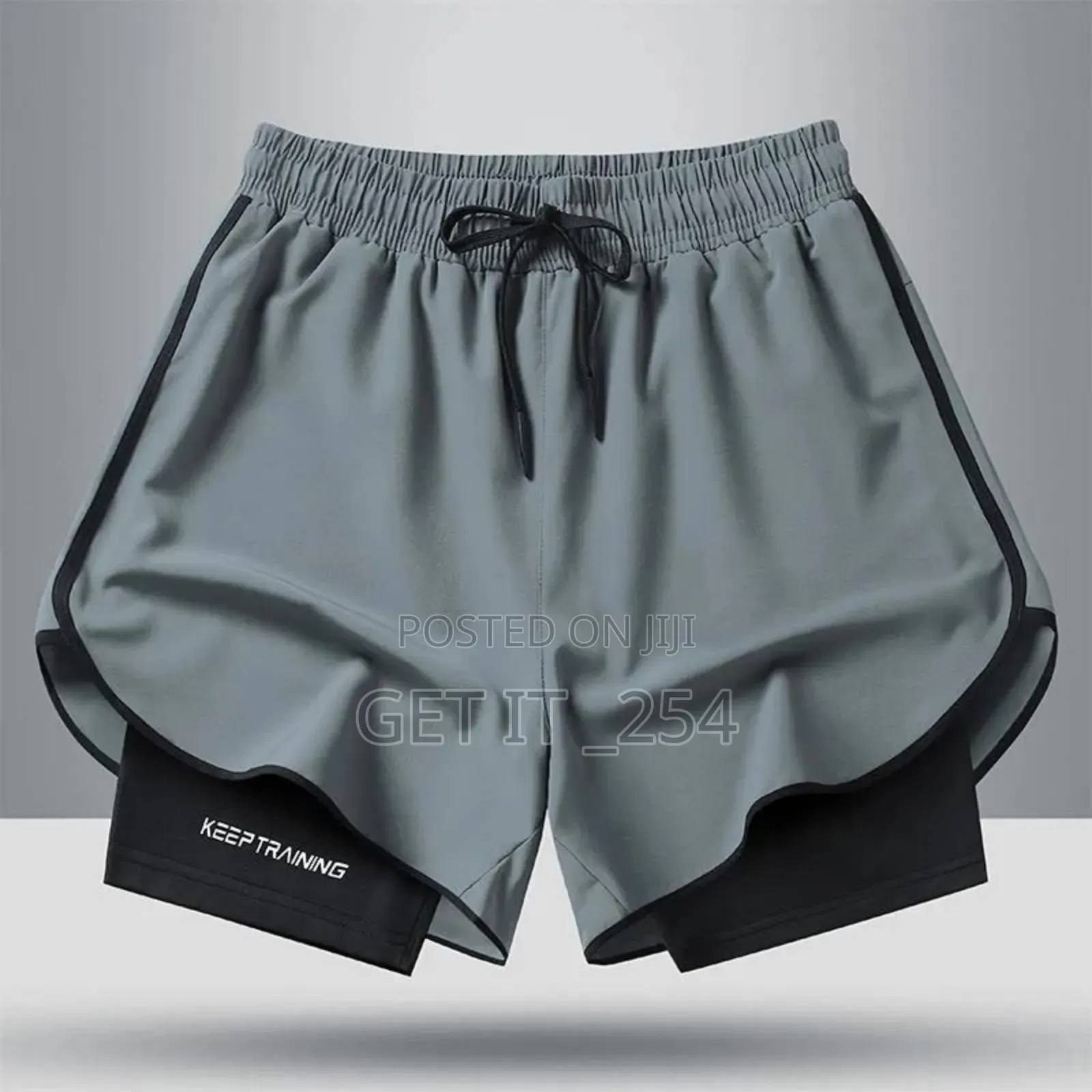 Unisex 2 In 1gym Shorts