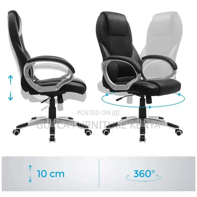 Office Chairs:Gucca Executive Directors Office Leather Chair