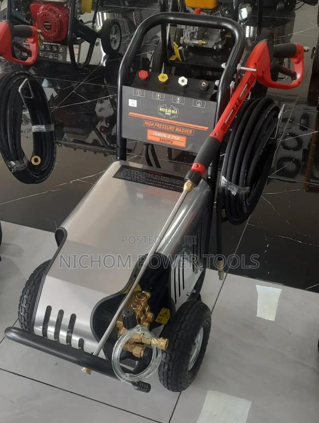 Hisaki Electric Pressure Washer 5hp Single Phase 3450psi