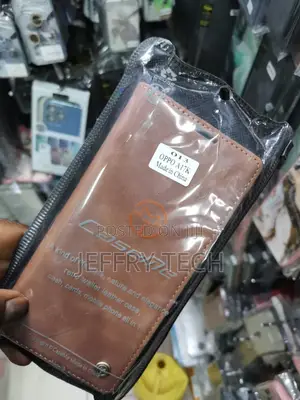 Oppo A17k Case Leather Wallet Case-Brown Flip