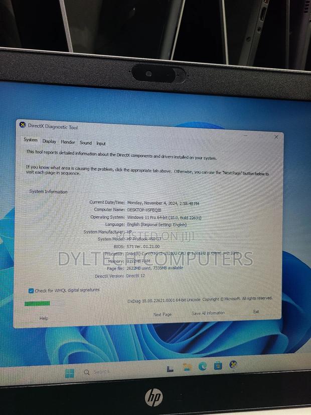 Laptop HP ProBook 450 G7 8GB Intel Core I5 SSD 256GB - thumbnail 5