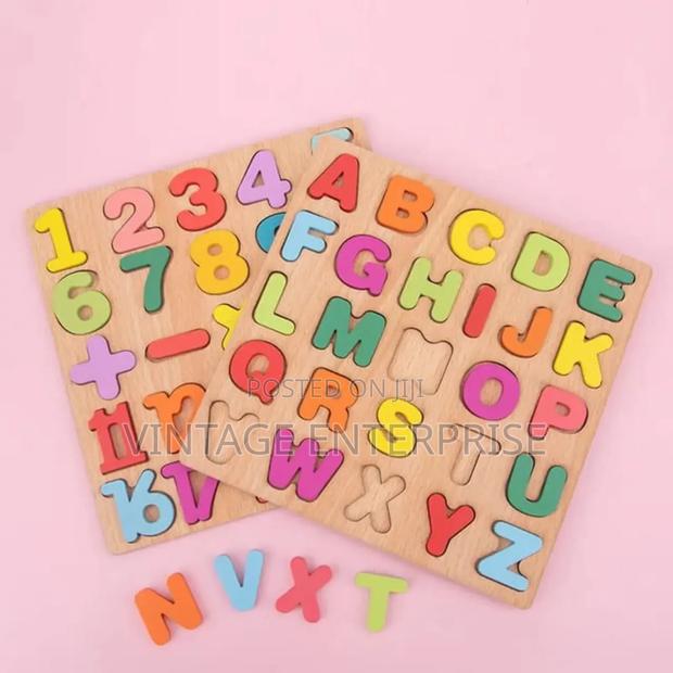 *Wooden Letters and Numbers* - main view