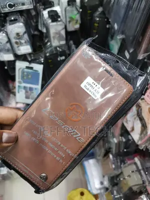 Oppo A38 5G Flip Cover | Leather | Inside Pockets-Brown