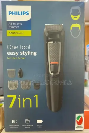 Philips 7-in-1 All-in-one Trimmer, Series 3000 Grooming Kit