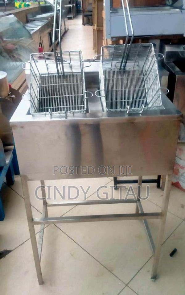 Locally Fabricated Double Chips Fryer Single Element