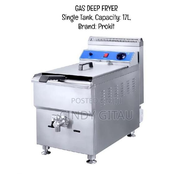 Prokit Single Gas Fryer Capacity 17 Litres - main view
