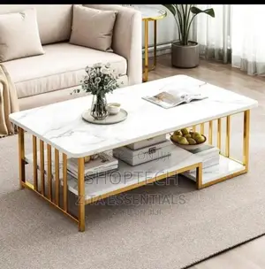 Executive Marble Effect Coffee Table