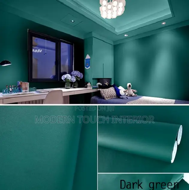 Green Textured Contact Paper