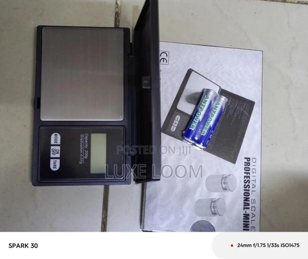 Gram Weighing Scale/Portable Gram Scale - main view